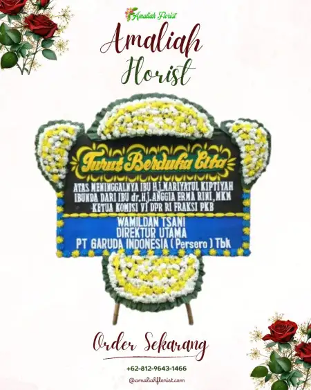 Papan Bunga Duka Montongsari
